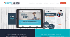 Desktop Screenshot of pointsnorthstudio.com
